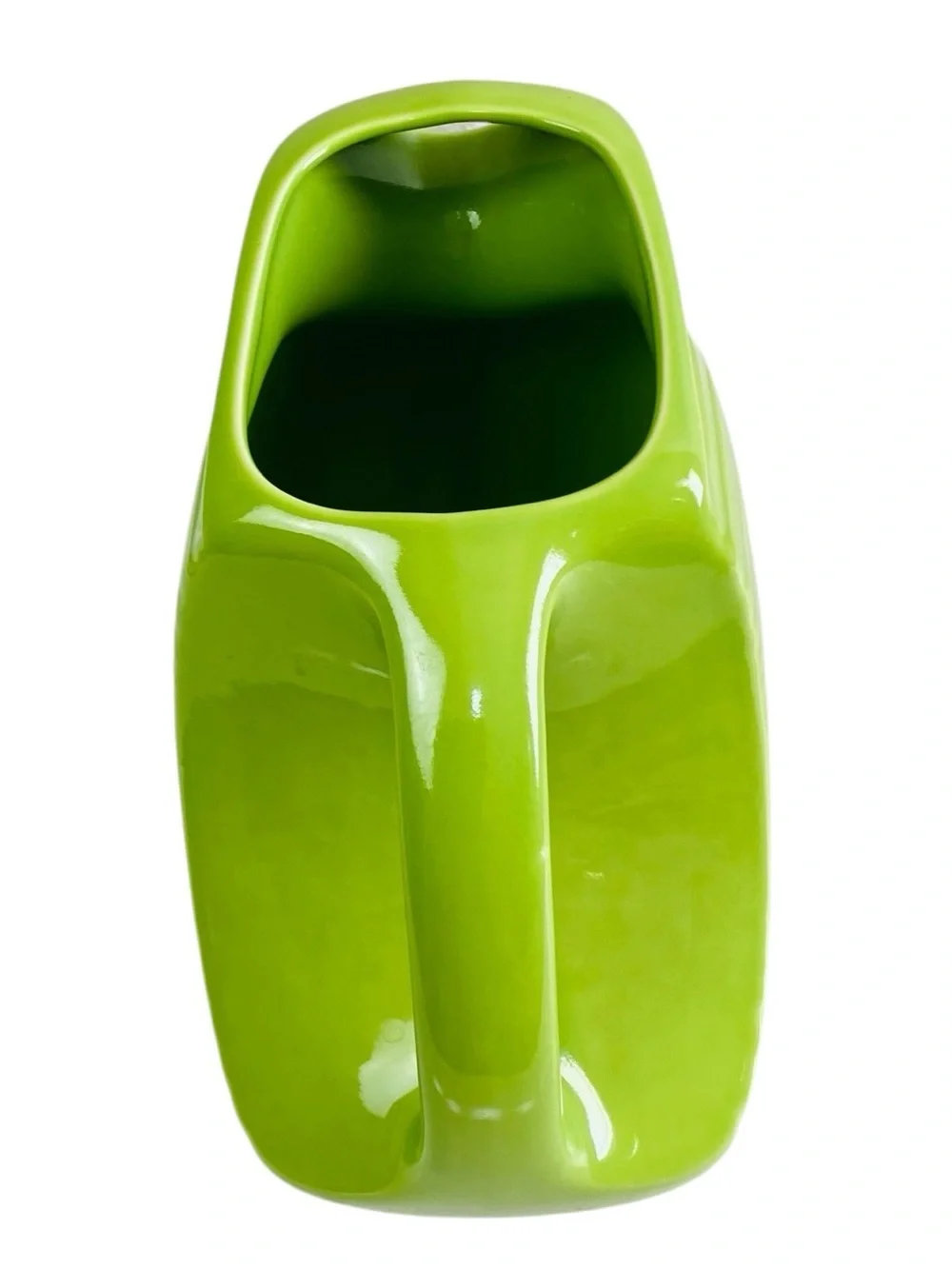 Fiesta Homer Laughlin Large Disk Pitcher In Chartreuse 64oz